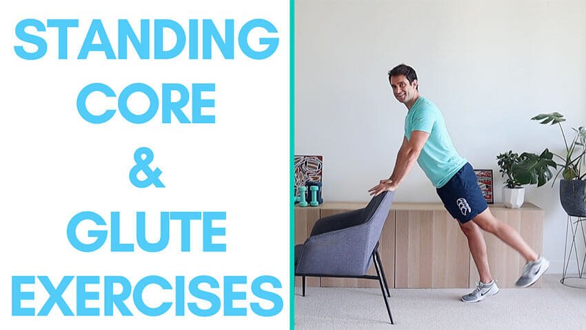 Seniors' Standing Core and Glute Exercises — More Life Health - Seniors  Health & Fitness