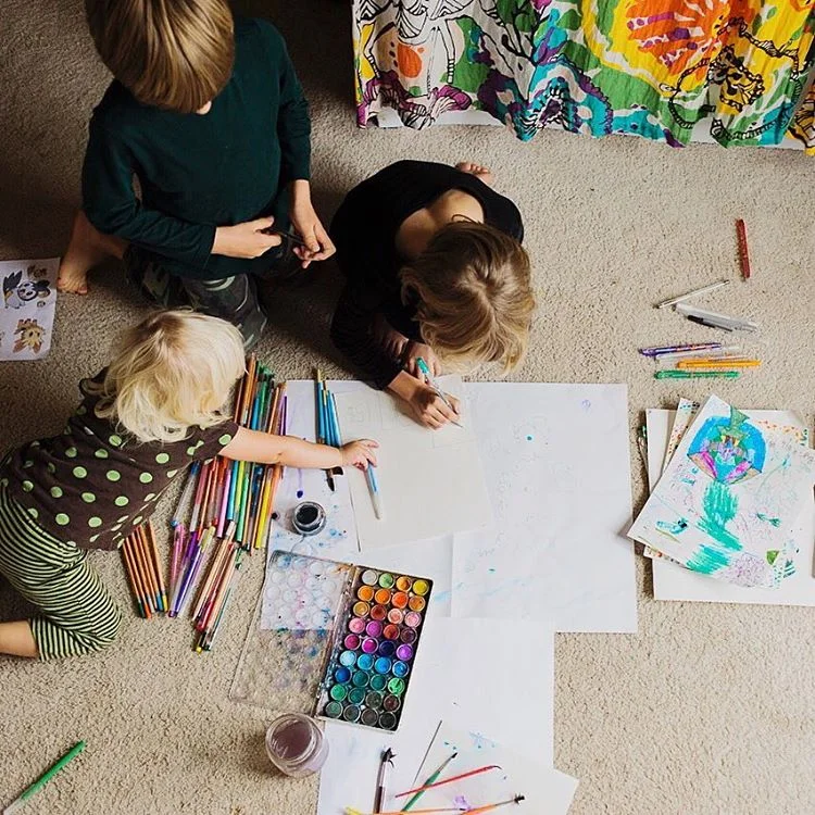 my children draw