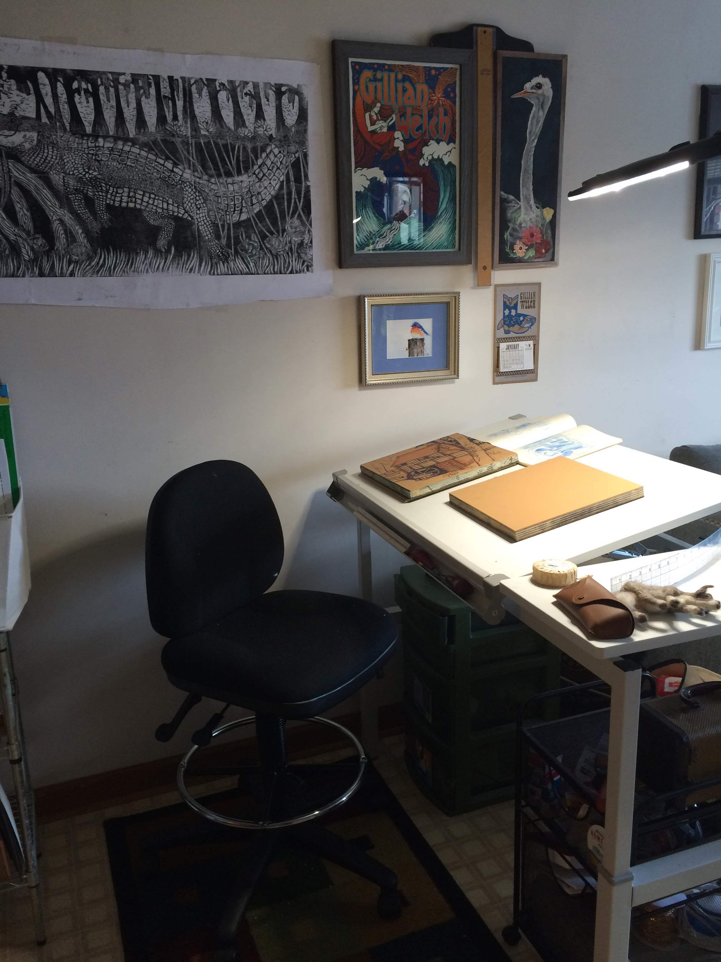the drafting table