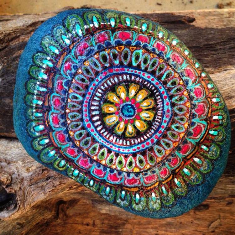 layered mandala by Ingrid Dhyl of ArtSten