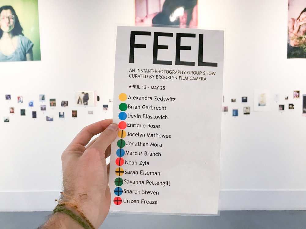 Brooklyn Film Camera’s FEEL show lineup, 2018