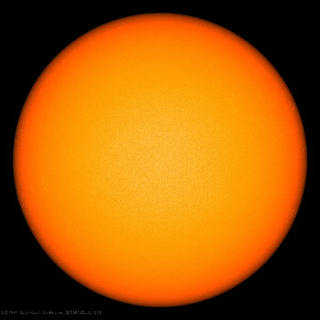 8:45 AM | The sun is now virtually blank during the weakest solar cycle in more than a century