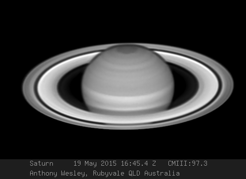 9:45 AM | Saturn is worth a look now as its rings surge in brightness