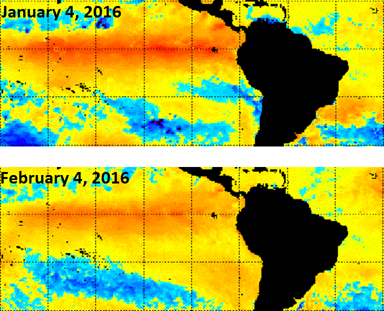 12:00 PM | The collapse of El Nino is underway