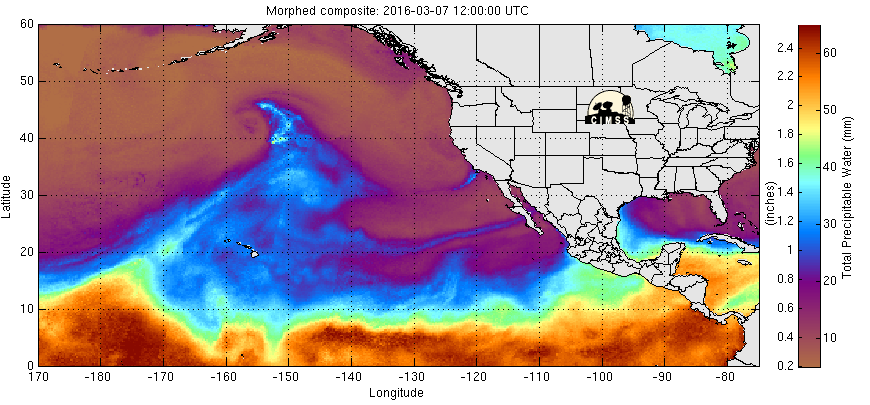 7:30 PM | *“Atmospheric blow torch” (Northeast US, Mid-Atlantic) and “atmospheric fire hose” (South-Central US, California)*
