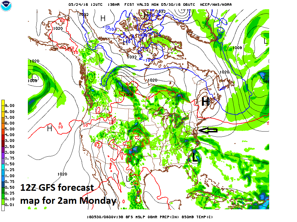 12:30 PM | Cooler conditions likely for Memorial Day following first stretch of summer-like weather