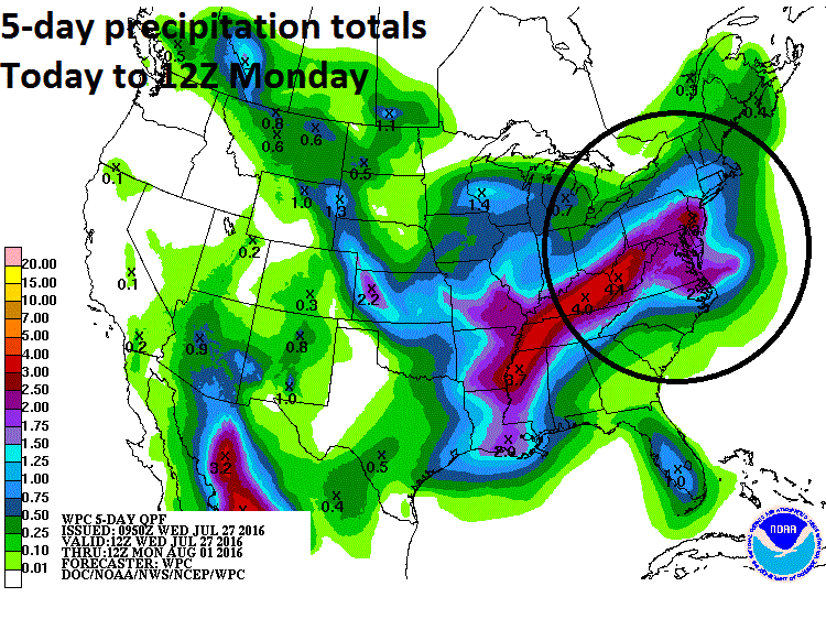 10:50 AM | *Drenching rain to break the back of the current hot spell*