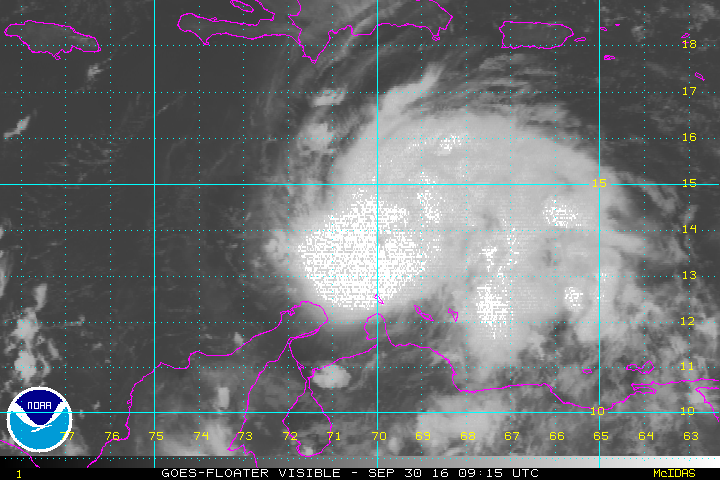 2:00 PM | *Matthew now a major hurricane*