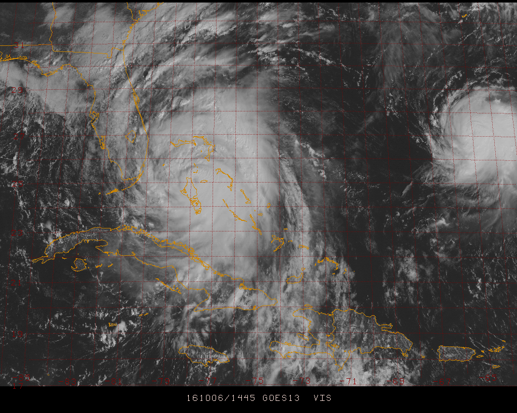 11:40 AM | ***Major Hurricane Matthew continues towards the east coast of Florida...now a category 4 storm and an outside chance at reaching category 5 status***