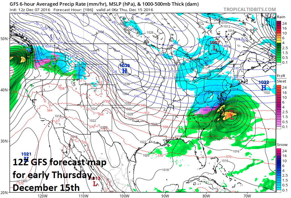 12:05 PM | *The Arctic Express and increasing chances for snow*