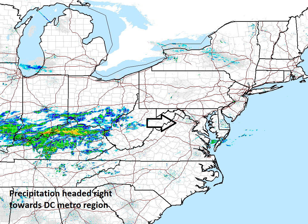 3:25 PM | *Icing problems on Saturday for the DC metro region*
