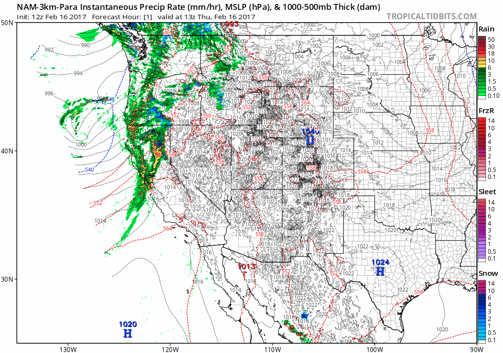2:10 PM | **Southern California to take brunt of intense Pacific Ocean storm next couple days…yet another storm to pound northern California early next week**