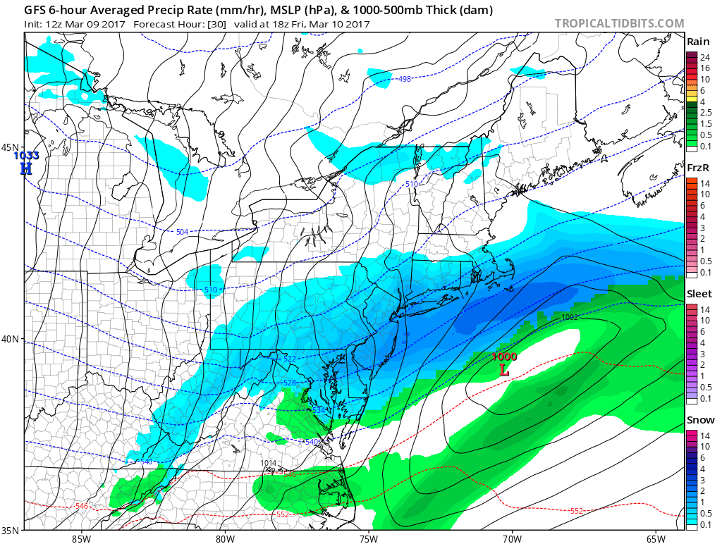 11:30 AM | **March Madness…accumulating snow on Friday in the I-95 corridor…Arctic blast for the weekend…another storm threat comes Tuesday with big potential**