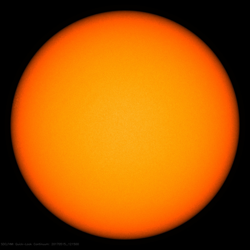 The sun is spotless again today which makes 6 days in a row and marks the 36th day this year - already more than all of 2016