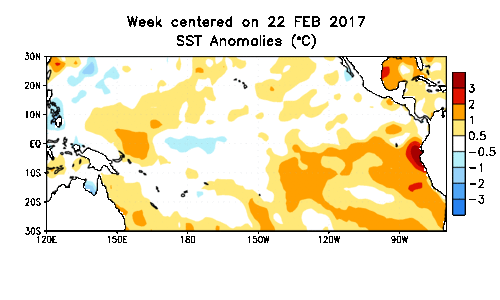 7:00 AM | *El Nino continues to struggle with growing pains*
