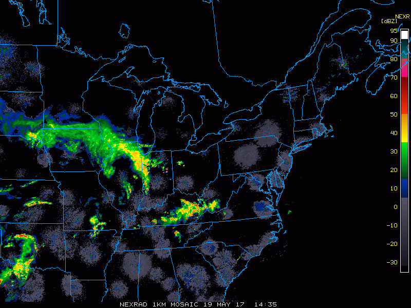 2:45 PM | *Threat for showers and thunderstorms next several hours as cold front approaches - some of the storms can be strong*