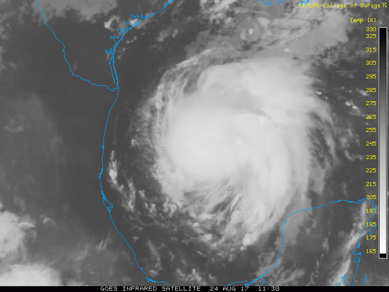 11:30 AM | *Major hurricane drought in the US could be coming to an end with Harvey*