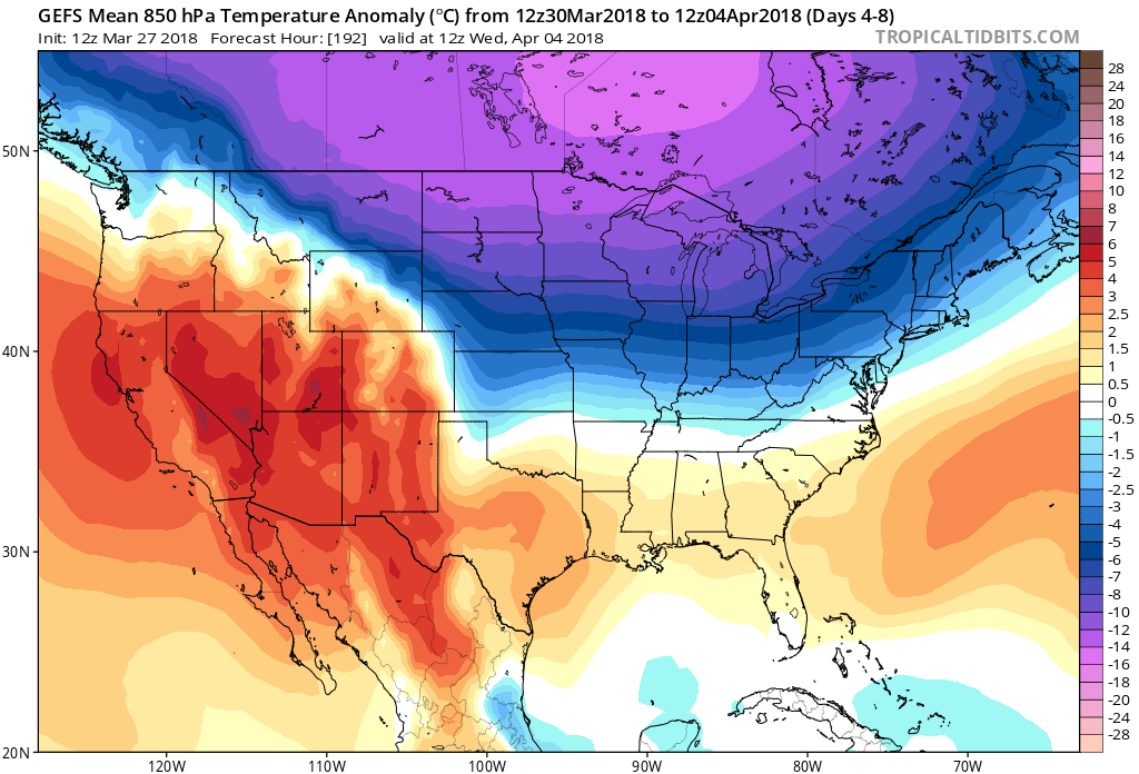 2:20 PM | **”It ain’t over till it’s over”…cold pattern continues well into April and snow still a threat**