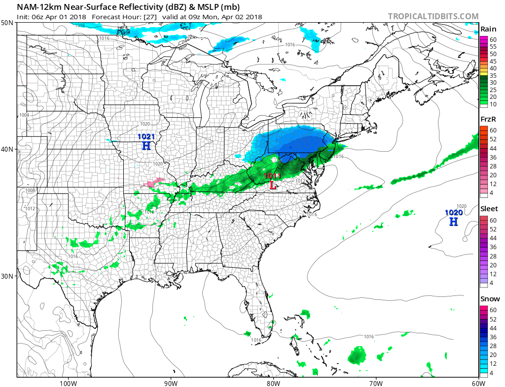Sunday 9:50 AM | **It ain’t over till it’s over…accumulating snow late tonight/early Monday...second threat continues for next weekend**