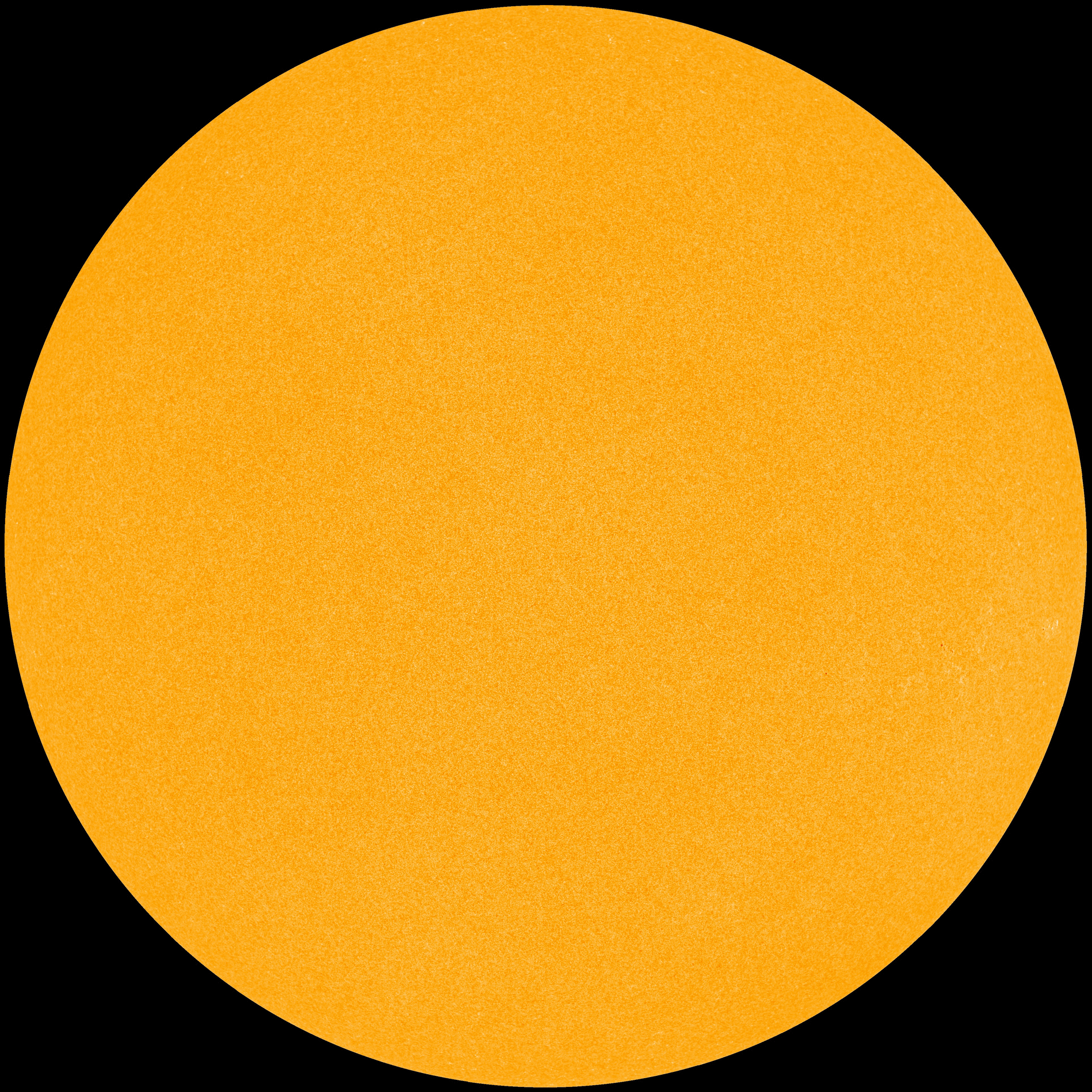 The current solar image shows a blank sun and it has been spotless 58% of the time this year as we head into the solar minimum phase; courtesy NASA/NOAA, spaceweather.com