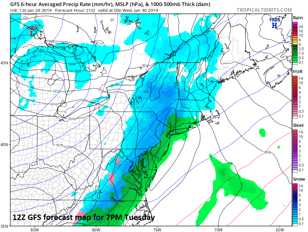 11:40 AM | ***Precipitation picks up in intensity later today…Arctic front on Wednesday to feature strong wind gusts, snow showers and possible snow squalls…near 0 degrees by early Thursday morning***