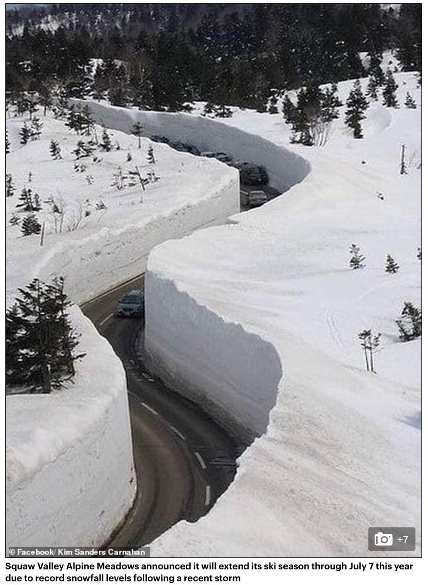 Sierra Nevada snow