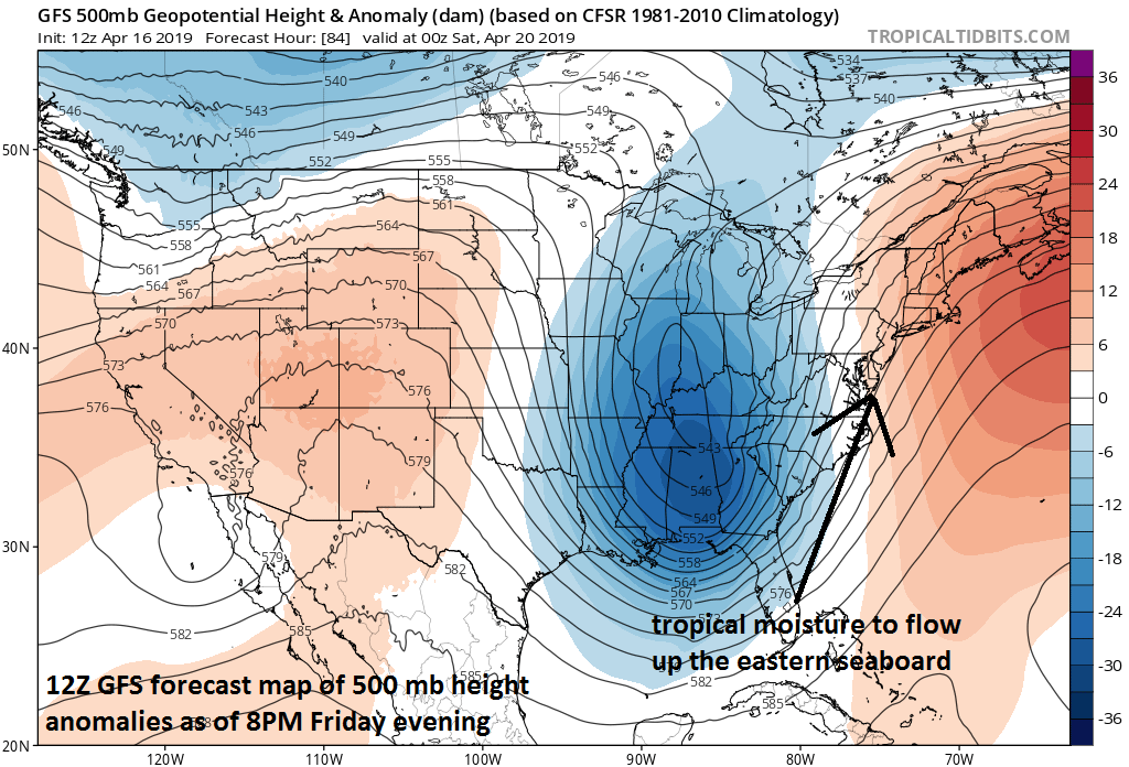 2:10 PM | *Threat of heavy rain and severe weather in the I-95 corridor from later Friday into early Saturday*