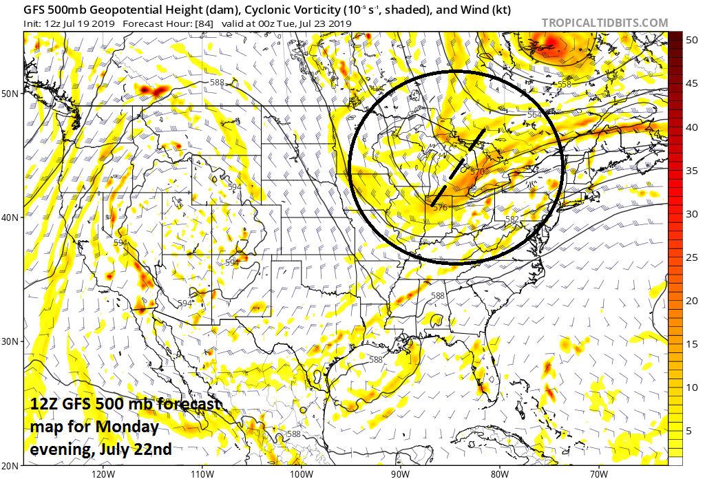 2:45 PM | *Three day heat wave may end with quite a bang*