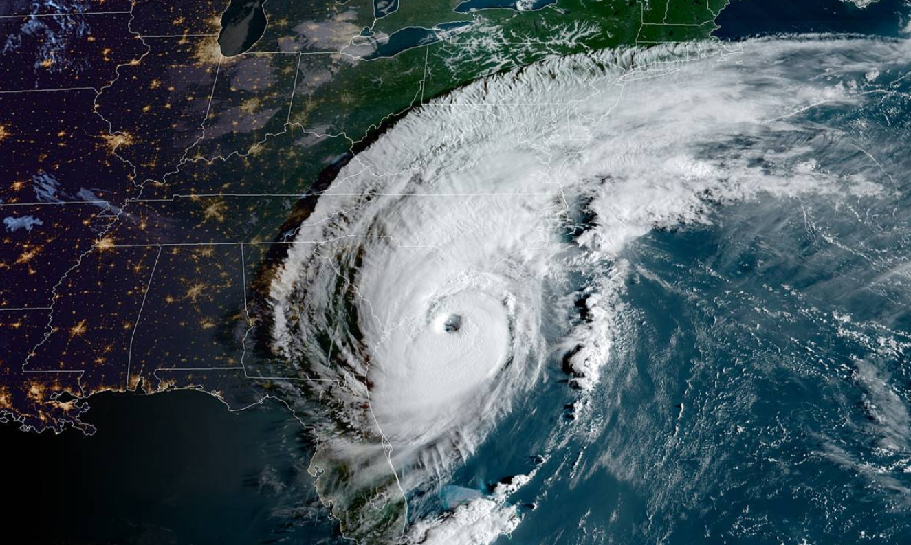 A broad look at Hurricane Dorian which has regained “major” hurricane status. Courtesy NOAA