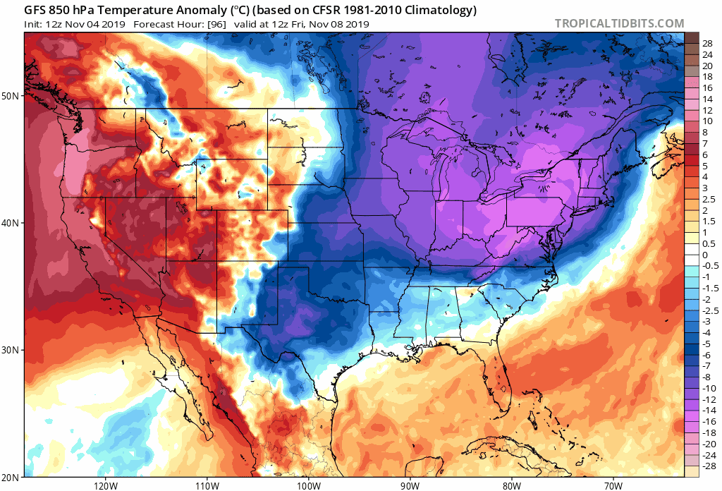 12:40 PM | ***Winter-like pattern next couple of weeks with very impressive cold air outbreaks and snow is on the table***