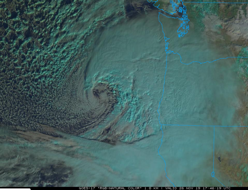 1:10 PM  (Tuesday) | ***Significant snow from the Rockies to Upper Midwest...heavy rain, damaging winds and inland snows in CA/OR...ice/snow likely this weekend in Mid-Atlantic/NE US***