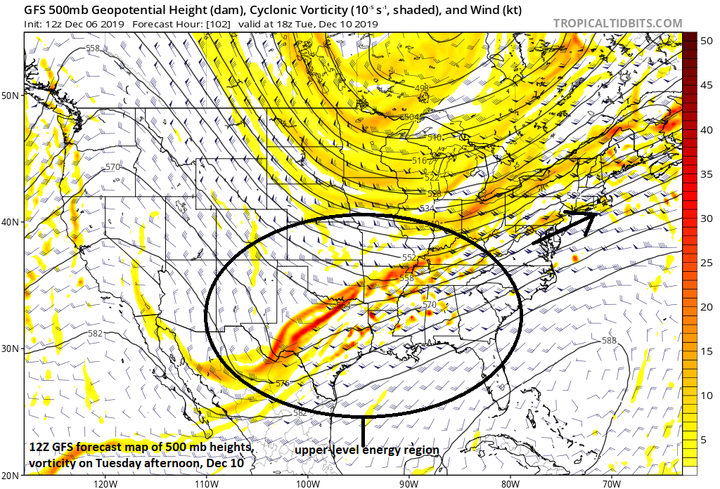 12:15 PM (Friday) | *Rain-to-snow scenario on the table in the I-95 corridor for late Tuesday night/early Wednesday*