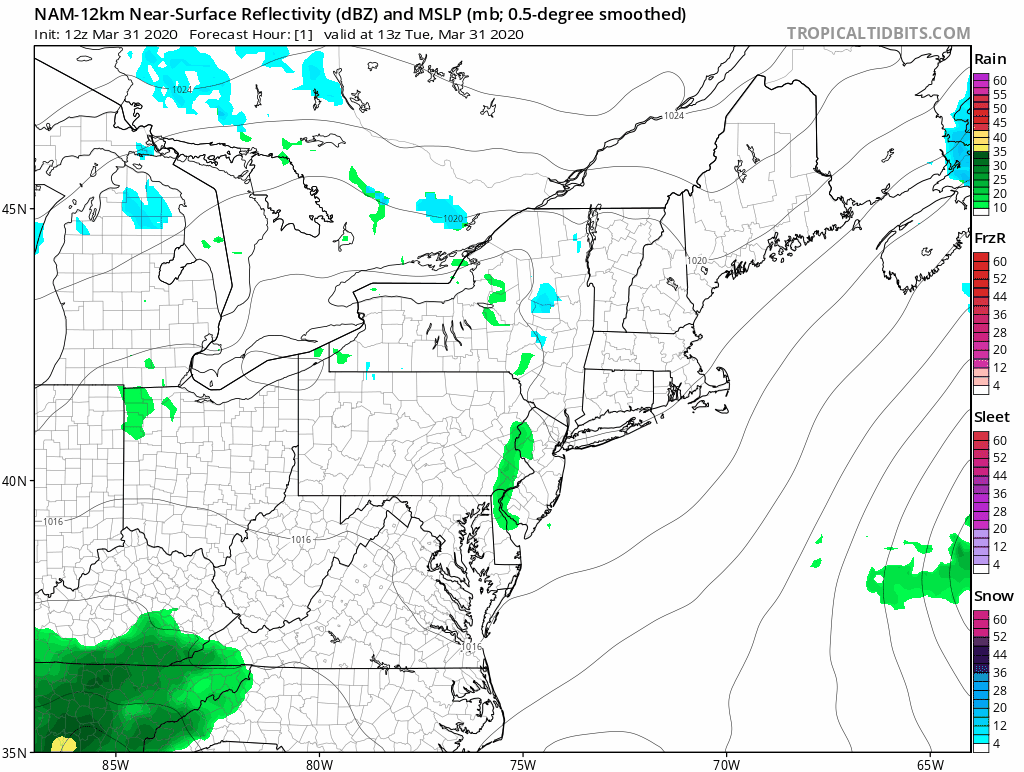 11:50 AM (Tuesday) | *Unusual movement of an unfolding western Atlantic storm will keep it unsettled in the Northeast US*