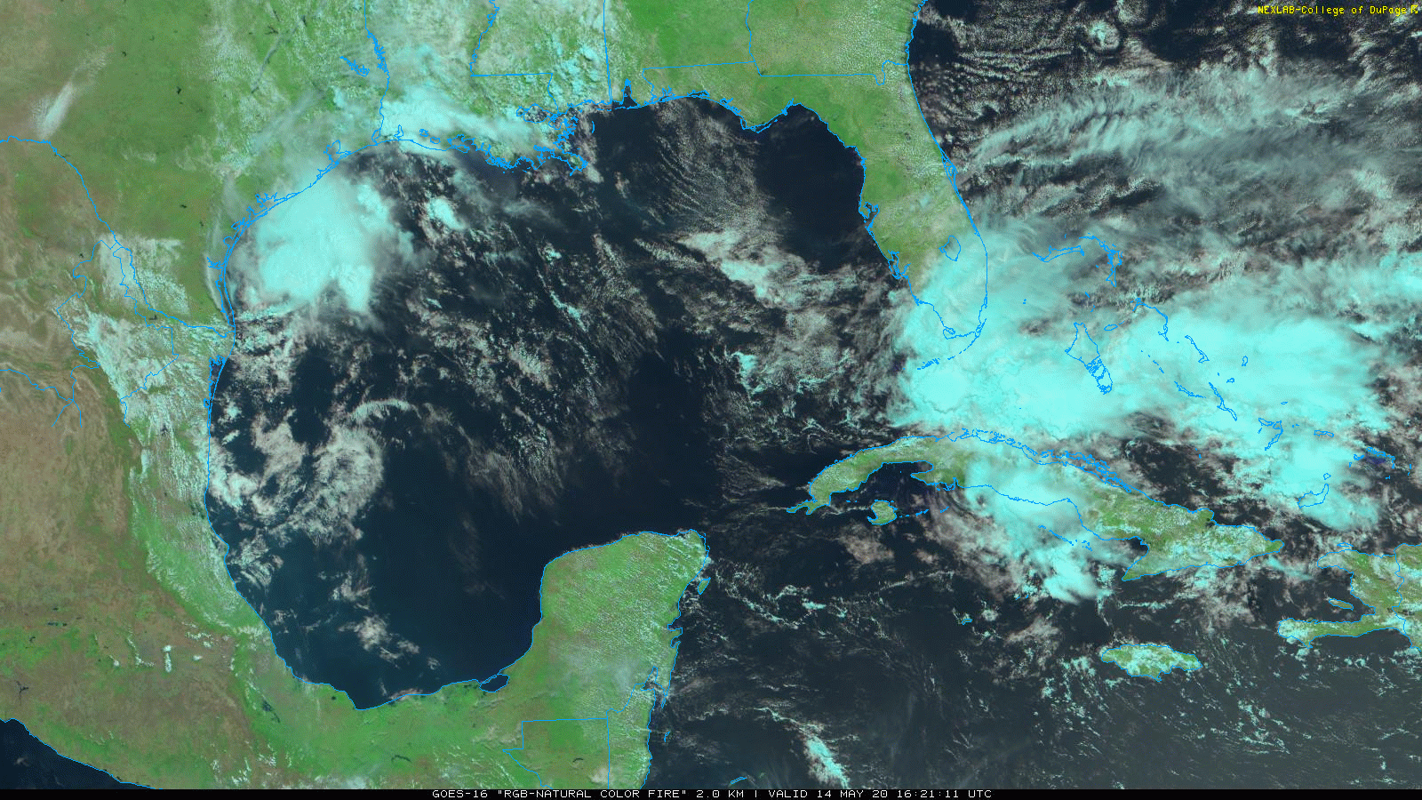1:20 PM (Thursday) | *Potential for the first “official” tropical system of the 2020 Atlantic Basin tropical season*