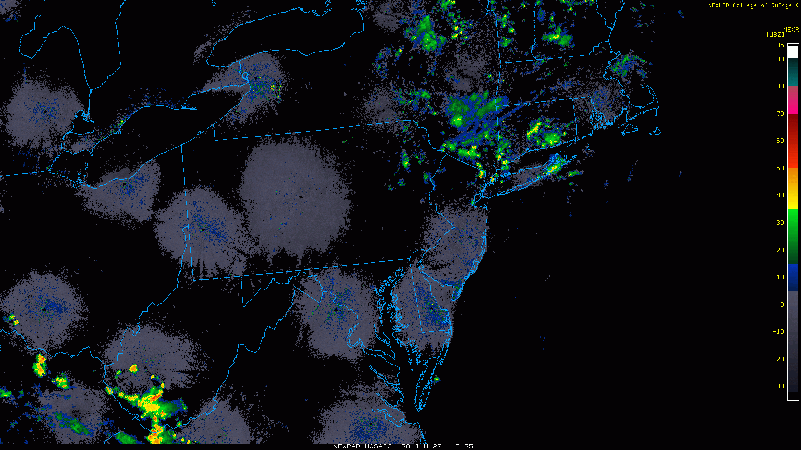 12:45 PM (Tuesday) | *Scattered strong-to-severe thunderstorms this afternoon/evening across eastern PA, New Jersey, southern NY*