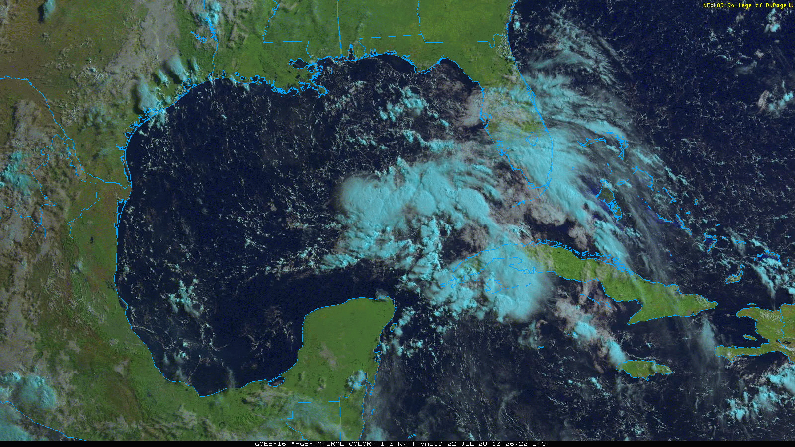 11:15 AM (Wed.) | ***An active tropical scene with a Gulf of Mexico system and a newly named tropical storm in the central Atlantic…strong-to-severe storms later today/tonight in the I-95 corridor***