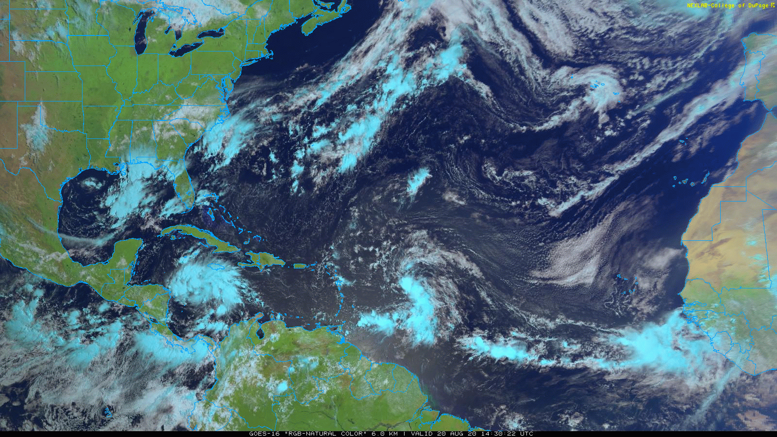12:40 PM (Thursday) | ***Two tropical depressions in the Atlantic Basin with the Gulf of Mexico in the likely high impact zone by early-to-mid next week***