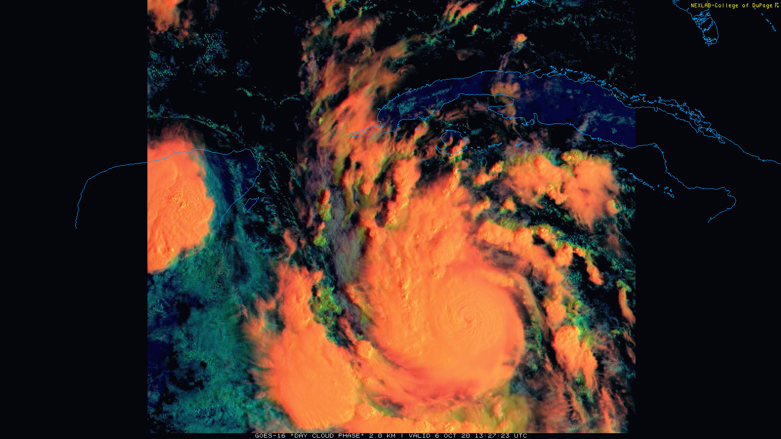 9:45 AM (Tuesday) | *Hurricane “Delta” now a category 2 storm is on its way to “major” hurricane status…"Delta" is headed for Mexico’s Yucatan Peninsula and then likely the north-central Gulf coast*