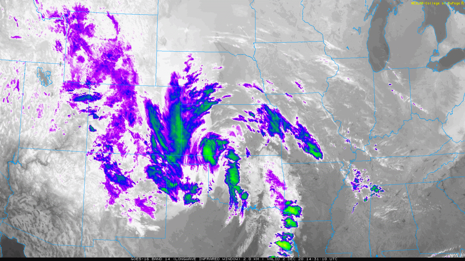 10:30 AM (Wednesday) | *Big storm potential for the early part of the weekend in this colder, stormy weather pattern*