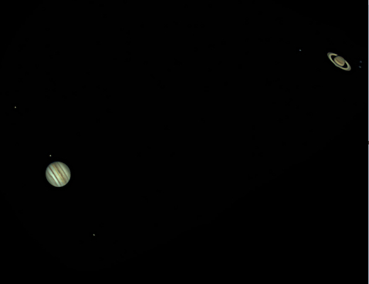 "Great Conjunction" of Jupiter and Saturn