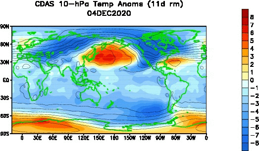 11:50 AM | *Stratospheric warming, teleconnection trends, high-latitude blocking – all pointing to a colder and stormy weather pattern for much of January in the eastern US*