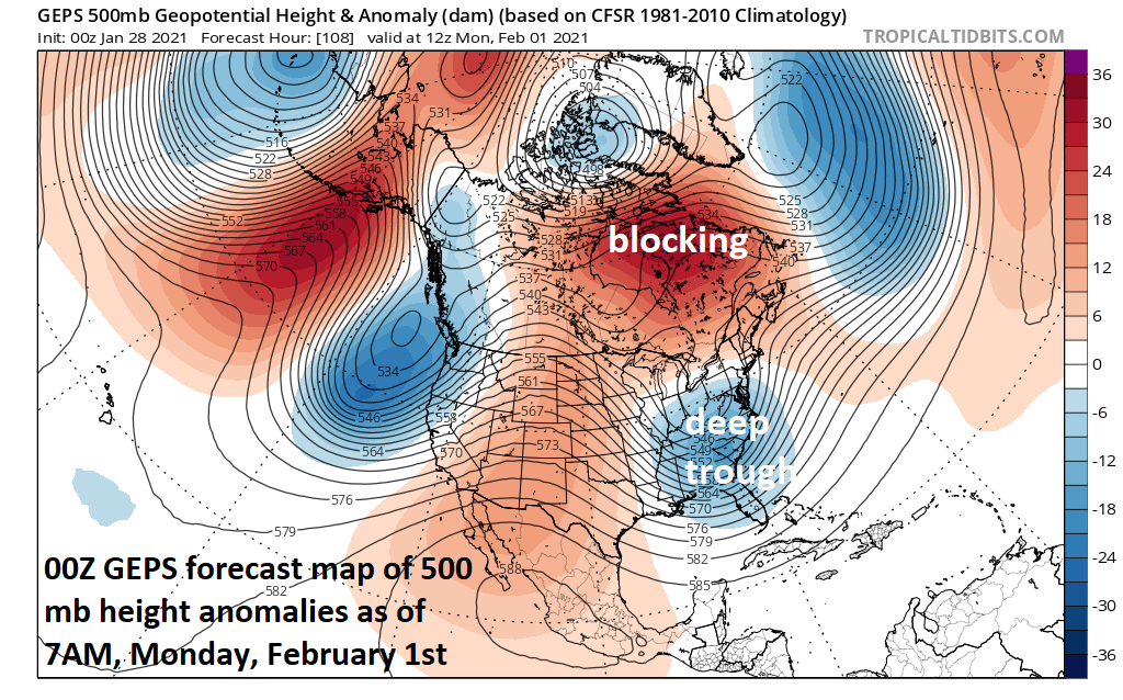 1:20 PM (Thursday) | ***An Arctic blast for the Mid-Atlantic/Northeast US…significant winter storm threat for early next week***
