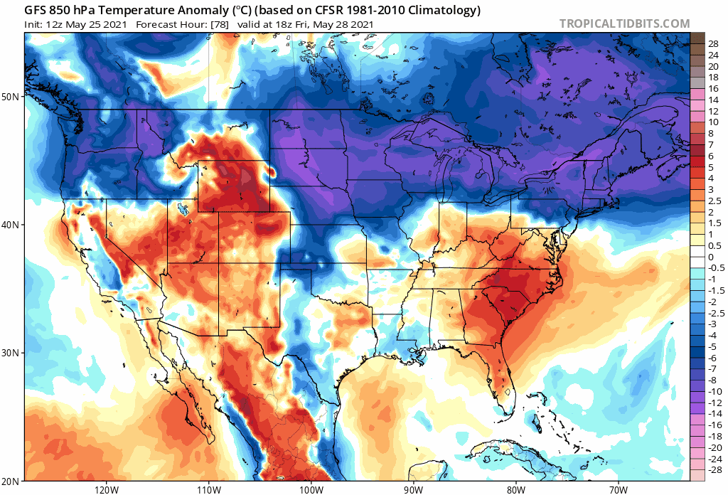 1:00 PM (Tuesday) | *Not exactly beach weather this holiday weekend in the Mid-Atlantic region and it could get started with some chilly (but beneficial) rainfall*