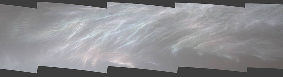 Clouds on Mars