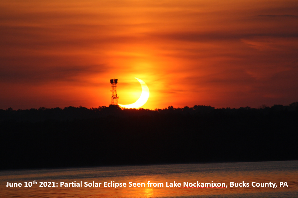 Partial eclipse of the sun