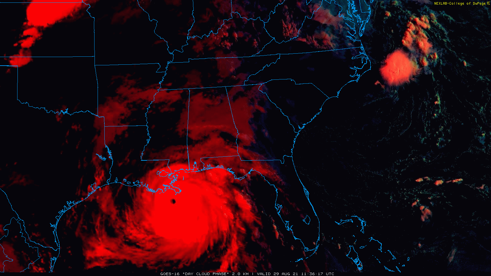 8:30 AM (Sunday) | *****"Major" Hurricane Ida closing in on Louisiana…rapid intensification has brought it to near Category 5…post-landfall track brings heavy rain to TN Valley/Mid-Atlantic/NE US*****