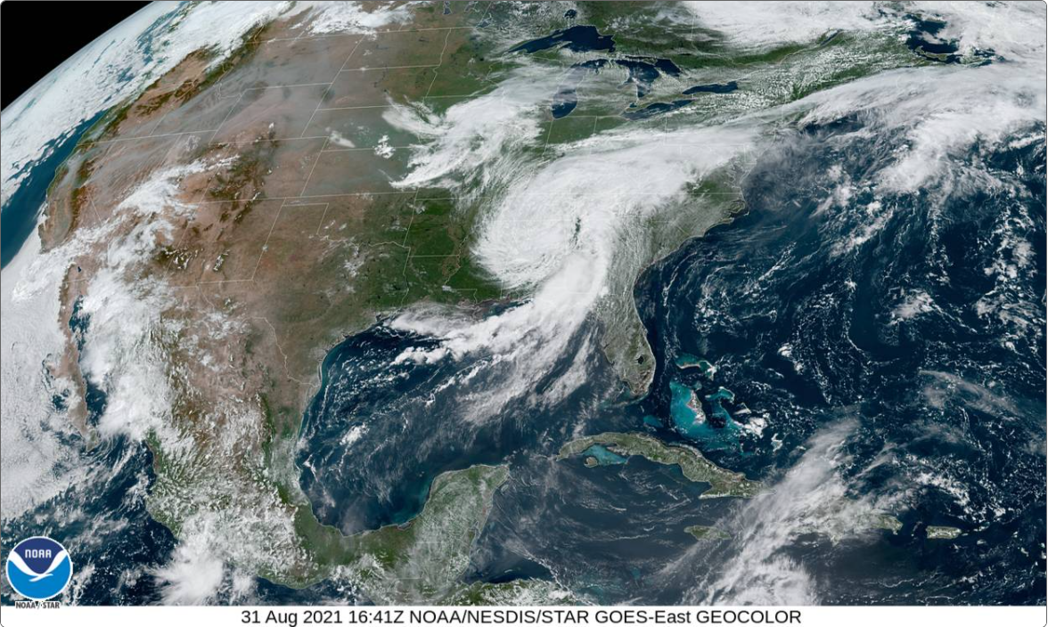 1:15 PM | *****Heavy rain and flooding event coming to the Mid-Atlantic...remnants of Ida to get "re-invigorated"…tornado threat exists as well*****