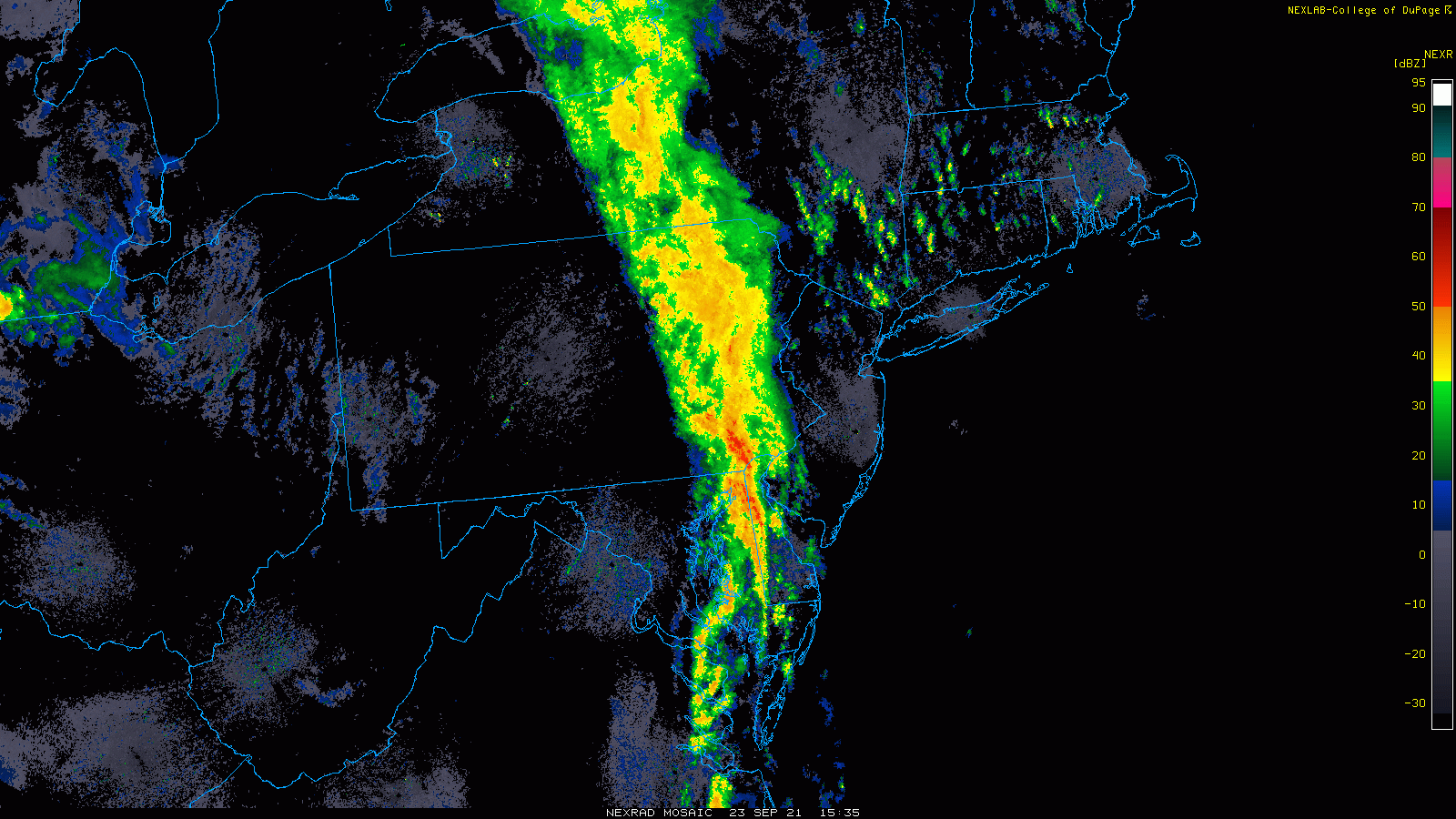 12:30 PM | ***Significant rain and severe thunderstorms extend at mid-day from Delmarva-to-eastern PA-to-central NY…watch for localized flash flooding***