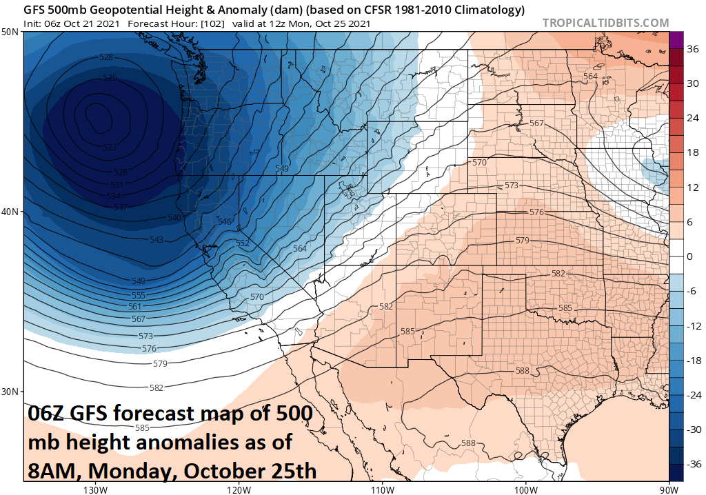 11:25 AM | ***Monster ocean storm to have a big impact on the west coast from Sunday into Monday…same system can result in an east coast storm late next week***