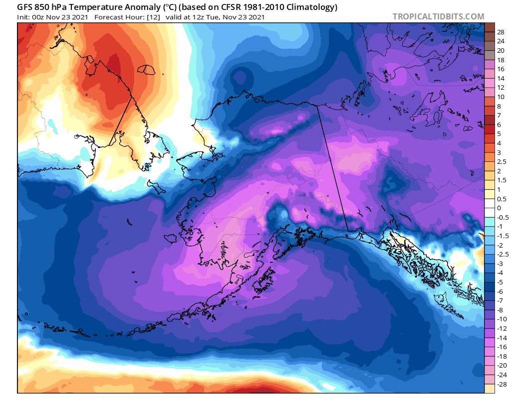 1:15 PM | *Alaska suffering through intense cold and there is no relief coming anytime soon*